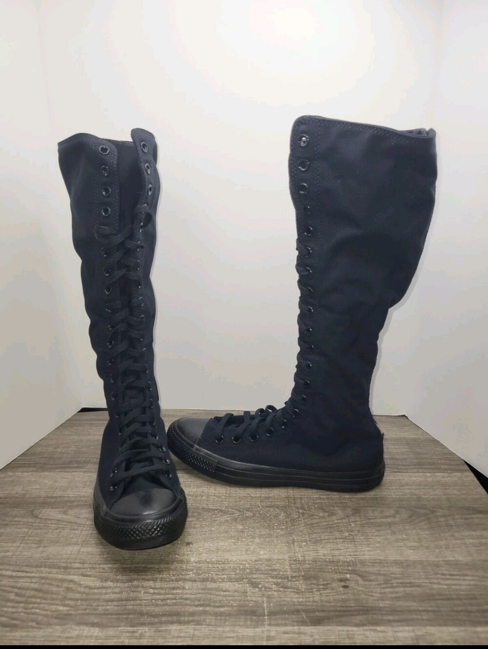 Converse Boots Chuck Taylor Knee High Zip All-Star A12325C Women's Size 9.5 New